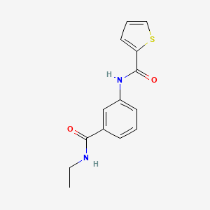 N-{3-[(ethylamino)carbonyl]phenyl}-2-thiophenecarboxamide