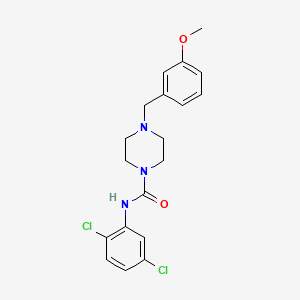 N-(2,5-dichlorophenyl)-4-(3-methoxybenzyl)-1-piperazinecarboxamide