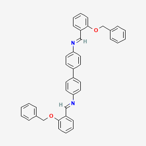 N,N'-bis[2-(benzyloxy)benzylidene]-4,4'-biphenyldiamine