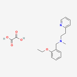 N-(2-ethoxybenzyl)-N-methyl-2-(2-pyridinyl)ethanamine oxalate