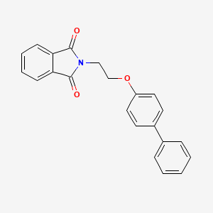 2-[2-(4-biphenylyloxy)ethyl]-1H-isoindole-1,3(2H)-dione