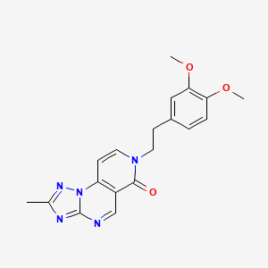 7-[2-(3,4-dimethoxyphenyl)ethyl]-2-methylpyrido[3,4-e][1,2,4]triazolo[1,5-a]pyrimidin-6(7H)-one