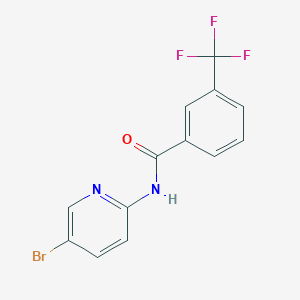 N-(5-bromo-2-pyridinyl)-3-(trifluoromethyl)benzamide