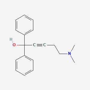 5-(dimethylamino)-1,1-diphenyl-2-pentyn-1-ol
