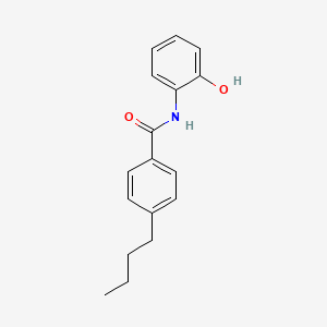 4-butyl-N-(2-hydroxyphenyl)benzamide