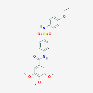 N-[4-[(4-ethoxyphenyl)sulfamoyl]phenyl]-3,4,5-trimethoxybenzamide