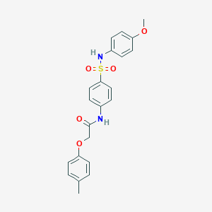 N-{4-[(4-methoxyphenyl)sulfamoyl]phenyl}-2-(4-methylphenoxy)acetamide
