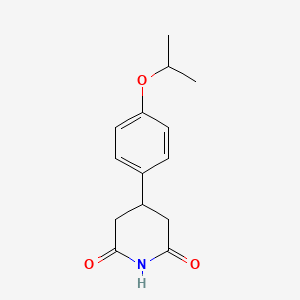 4-(4-isopropoxyphenyl)-2,6-piperidinedione