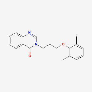 molecular formula C19H20N2O2 B4665287 3-[3-(2,6-dimethylphenoxy)propyl]-4(3H)-quinazolinone 