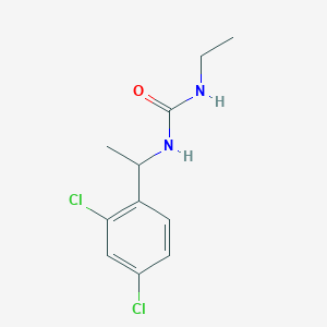 N-[1-(2,4-dichlorophenyl)ethyl]-N'-ethylurea