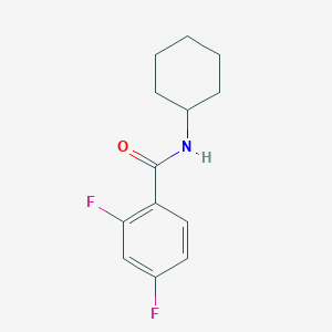 N-cyclohexyl-2,4-difluorobenzamide