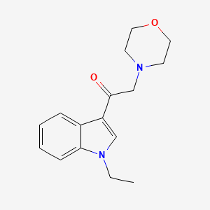 1-(1-ethyl-1H-indol-3-yl)-2-(4-morpholinyl)ethanone