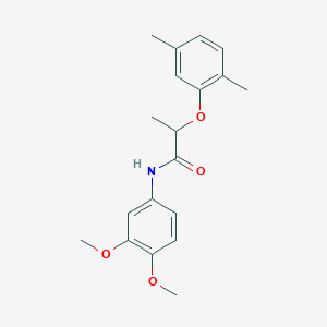 N-(3,4-dimethoxyphenyl)-2-(2,5-dimethylphenoxy)propanamide