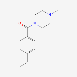 1-(4-ethylbenzoyl)-4-methylpiperazine