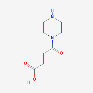 molecular formula C8H14N2O3 B466651 4-Oxo-4-piperazin-1-yl-butyric acid CAS No. 72547-43-4