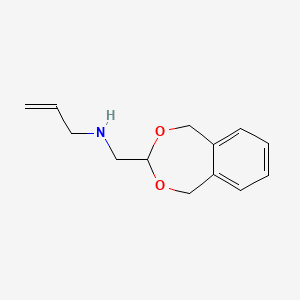 molecular formula C13H17NO2 B4666654 N-(1,5-dihydro-2,4-benzodioxepin-3-ylmethyl)-2-propen-1-amine 