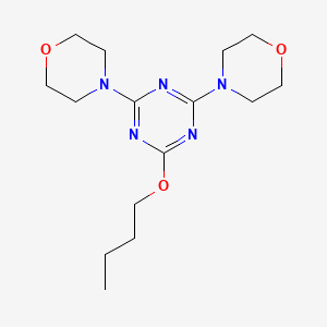 2-butoxy-4,6-di-4-morpholinyl-1,3,5-triazine