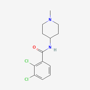 2,3-dichloro-N-(1-methyl-4-piperidinyl)benzamide