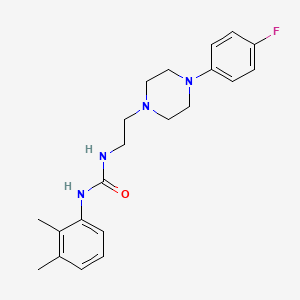 N-(2,3-dimethylphenyl)-N'-{2-[4-(4-fluorophenyl)-1-piperazinyl]ethyl}urea