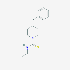 molecular formula C16H24N2S B4667931 4-benzyl-N-propyl-1-piperidinecarbothioamide 