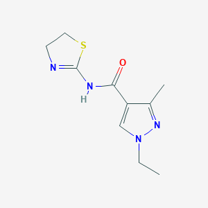 N-(4,5-dihydro-1,3-thiazol-2-yl)-1-ethyl-3-methyl-1H-pyrazole-4-carboxamide