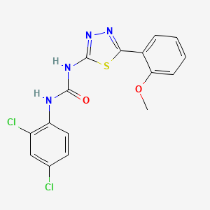 N-(2,4-dichlorophenyl)-N'-[5-(2-methoxyphenyl)-1,3,4-thiadiazol-2-yl]urea