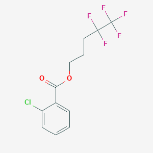 4,4,5,5,5-pentafluoropentyl 2-chlorobenzoate