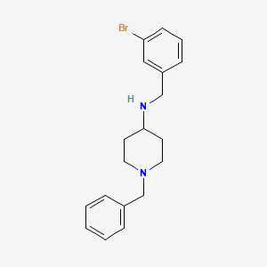 1-benzyl-N-(3-bromobenzyl)-4-piperidinamine