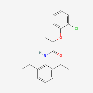 2-(2-chlorophenoxy)-N-(2,6-diethylphenyl)propanamide