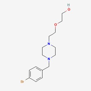 2-{2-[4-(4-bromobenzyl)-1-piperazinyl]ethoxy}ethanol