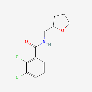 2,3-dichloro-N-(tetrahydro-2-furanylmethyl)benzamide