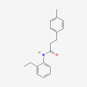 N-(2-ethylphenyl)-3-(4-methylphenyl)propanamide