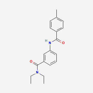 N,N-diethyl-3-[(4-methylbenzoyl)amino]benzamide