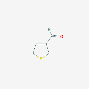 B046699 2,5-Dihydrothiophene-3-carbaldehyde CAS No. 113772-16-0
