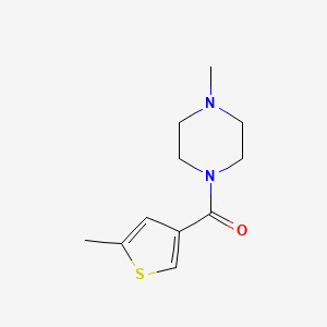 1-methyl-4-[(5-methyl-3-thienyl)carbonyl]piperazine