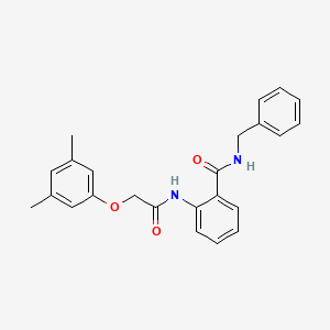 N-benzyl-2-{[(3,5-dimethylphenoxy)acetyl]amino}benzamide