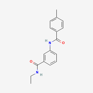 N-ethyl-3-[(4-methylbenzoyl)amino]benzamide