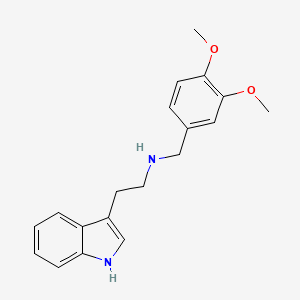 (3,4-dimethoxybenzyl)[2-(1H-indol-3-yl)ethyl]amine