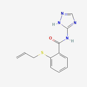 2-(allylthio)-N-4H-1,2,4-triazol-3-ylbenzamide