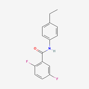 N-(4-ethylphenyl)-2,5-difluorobenzamide