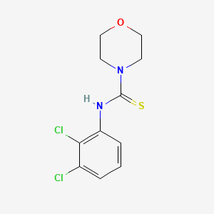 molecular formula C11H12Cl2N2OS B4672168 N-(2,3-dichlorophenyl)-4-morpholinecarbothioamide 