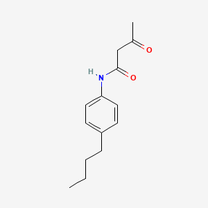 molecular formula C14H19NO2 B4672598 N-(4-butylphenyl)-3-oxobutanamide 