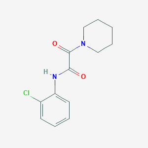 N-(2-chlorophenyl)-2-oxo-2-(1-piperidinyl)acetamide