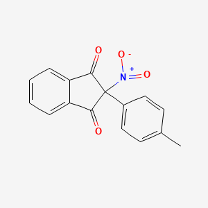 molecular formula C16H11NO4 B4673148 2-(4-methylphenyl)-2-nitro-1H-indene-1,3(2H)-dione CAS No. 5308-66-7
