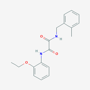 molecular formula C18H20N2O3 B4673828 N-(2-ethoxyphenyl)-N'-(2-methylbenzyl)ethanediamide 