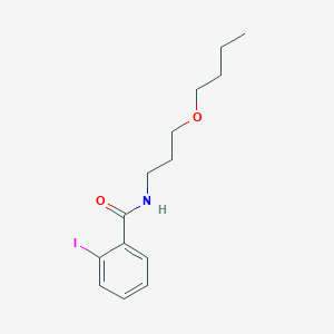 molecular formula C14H20INO2 B4675013 N-(3-butoxypropyl)-2-iodobenzamide 