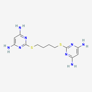 2,2'-[1,4-butanediylbis(thio)]di(4,6-pyrimidinediamine)