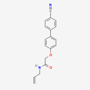 molecular formula C18H16N2O2 B4678397 N-allyl-2-[(4'-cyano[1,1'-biphenyl]-4-yl)oxy]acetamide 