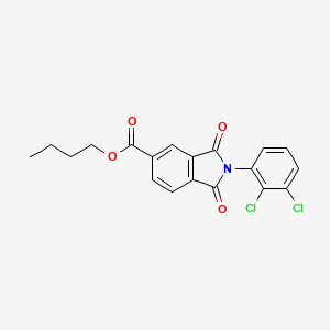 butyl 2-(2,3-dichlorophenyl)-1,3-dioxo-2,3-dihydro-1H-isoindole-5-carboxylate