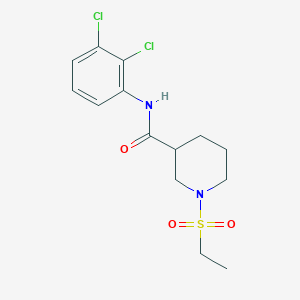 N-(2,3-dichlorophenyl)-1-(ethylsulfonyl)piperidine-3-carboxamide